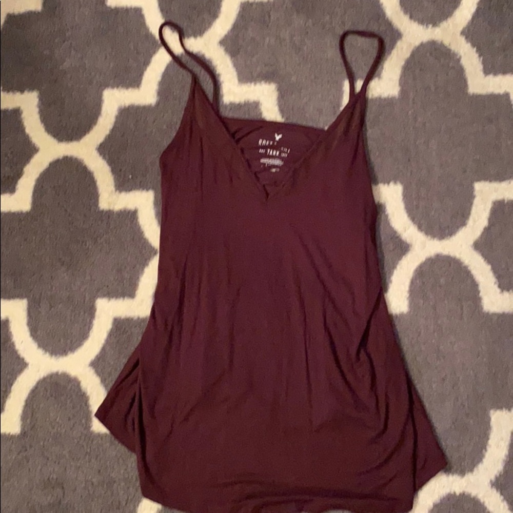Cranberry tank top